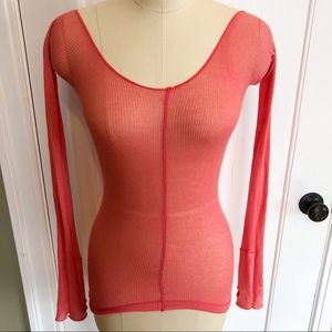Marc Jacobs Sheer Sweater Top